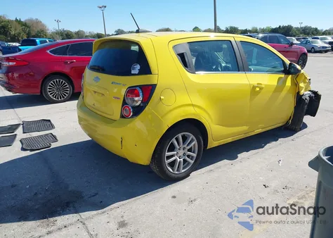 2015 Chevrolet Sonic Lt Auto from USA, damaged, VIN 1G1JC6SB0F4180152